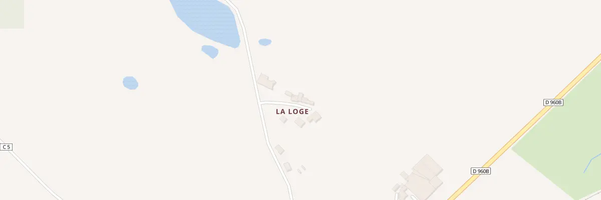 Plan du 5110 La Loge à Saint-Mesmin