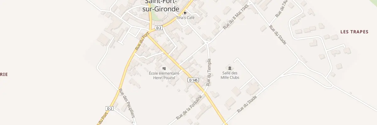 Plan du 15 Rue des Ecoles à Saint-Fort-sur-Gironde