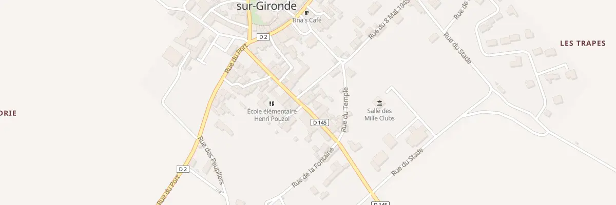 Plan du 17 Rue des Ecoles à Saint-Fort-sur-Gironde