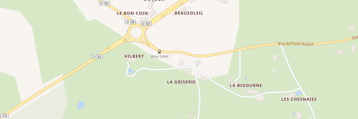 Plan du 2 Che de Hilbert à Saint-Martin-du-Fouilloux
