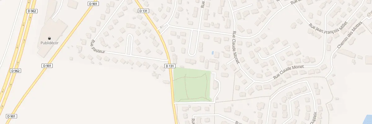 Plan du 39 Rue des Rosiers à Louverné