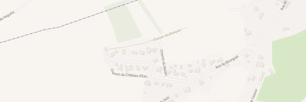 Plan du 12 Che de Rimbères à Geüs-d’Oloron