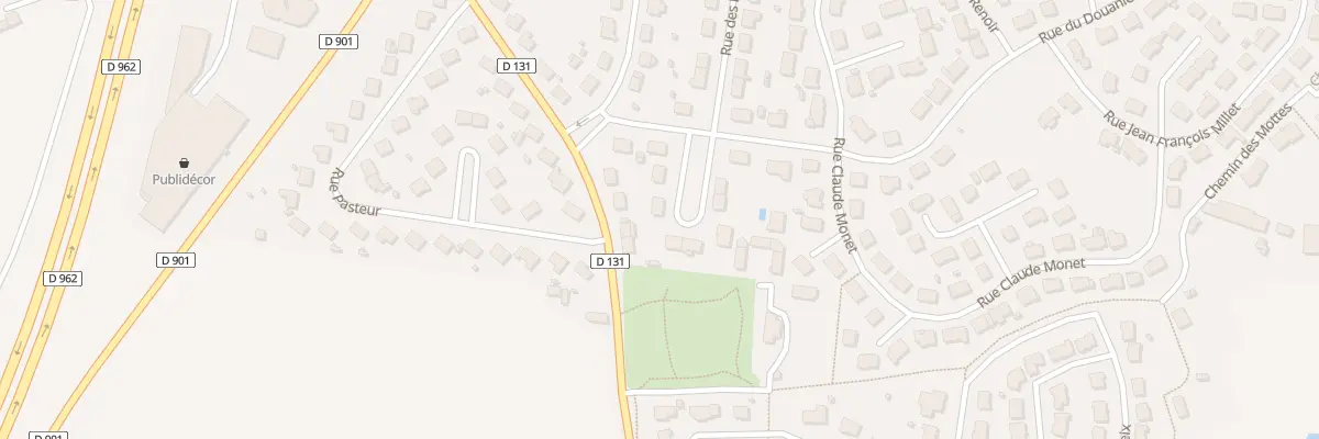 Plan du 41 Rue des Rosiers à Louverné