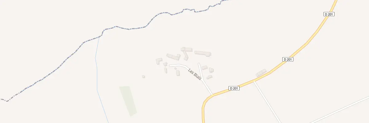 Plan du 6 Les Biais à Couesmes-Vaucé