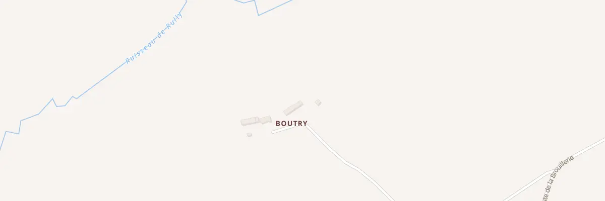 Plan du 5 Rte de la Brouillerie - Rully à Valdallière