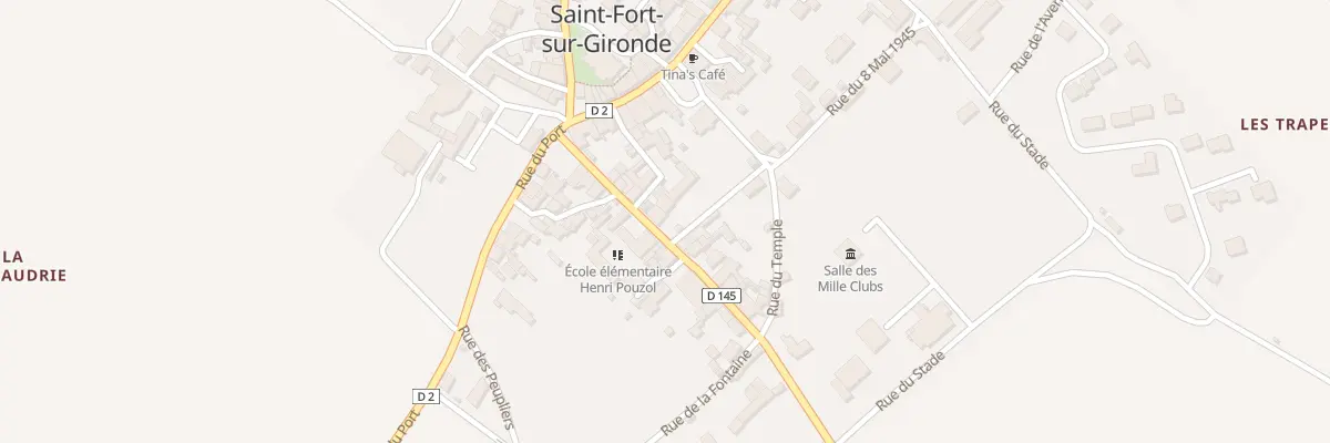 Plan du 11 Rue des Ecoles à Saint-Fort-sur-Gironde