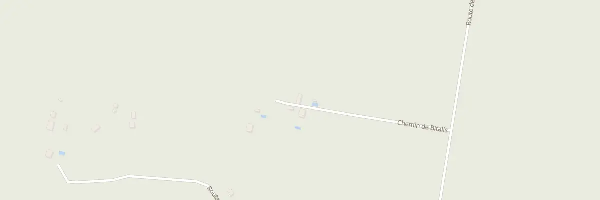 Plan du 508 Che de Bitalis à Moustey