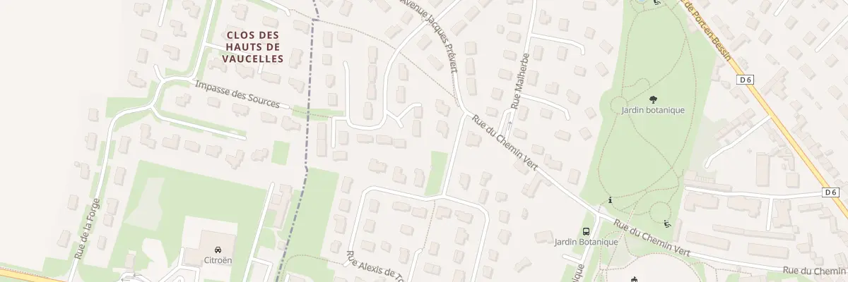 Plan du 9 Sq Théophile Gautier à Bayeux