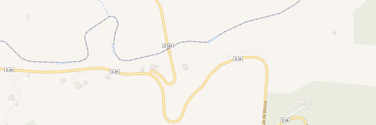 Plan de Rte de Geronce à Esquiule