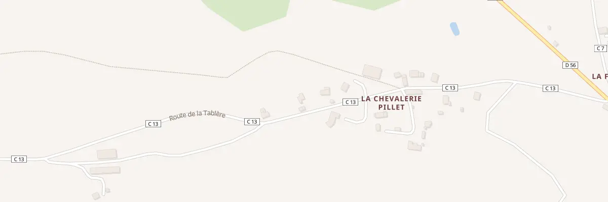 Plan du 470 Rte de la Tablère à Lonlay-l’Abbaye