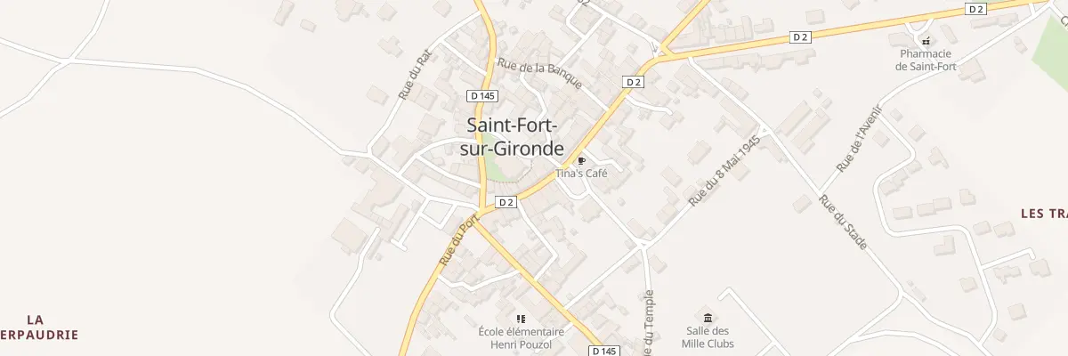 Plan du 11 Rue du Commerce à Lorignac