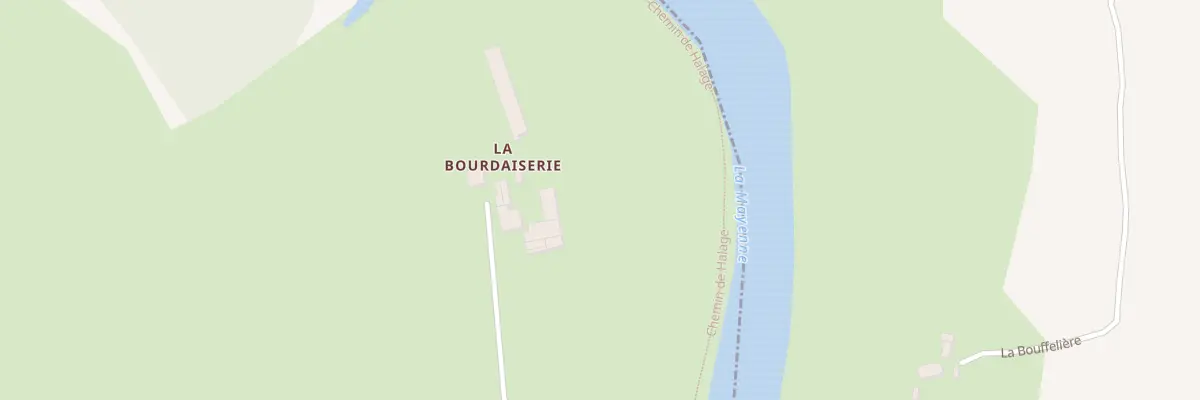 Plan du 5069 La Bourdaiserie à Origné