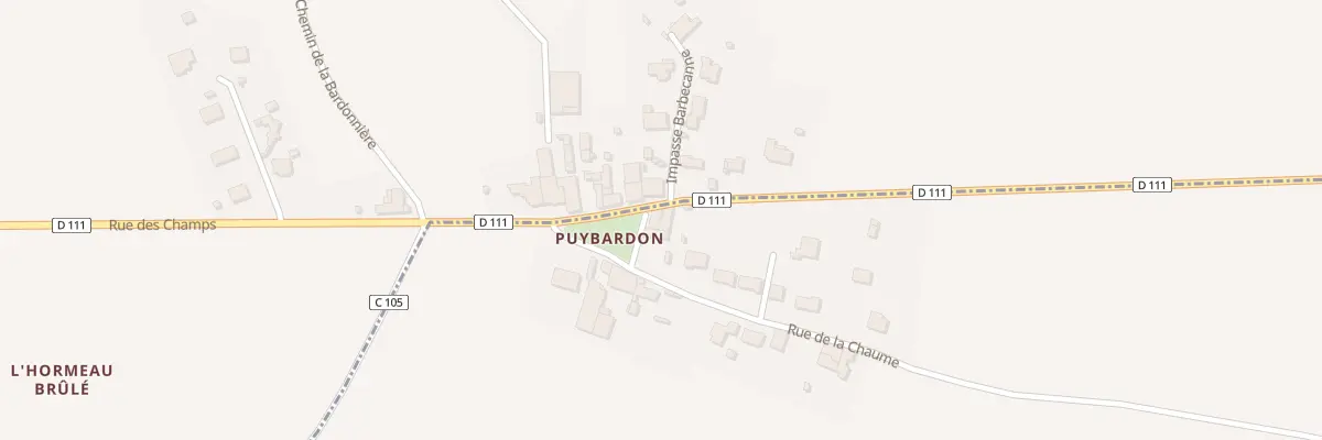 Plan du 81 Rue de la Chaume à Saint-Mard