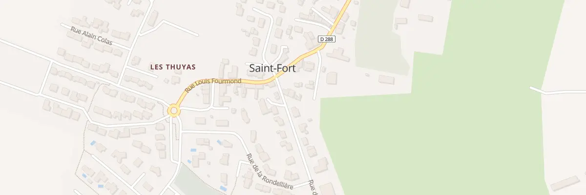 Plan du 4 Rue du Lavoir St Fort à Château-Gontier-sur-Mayenne