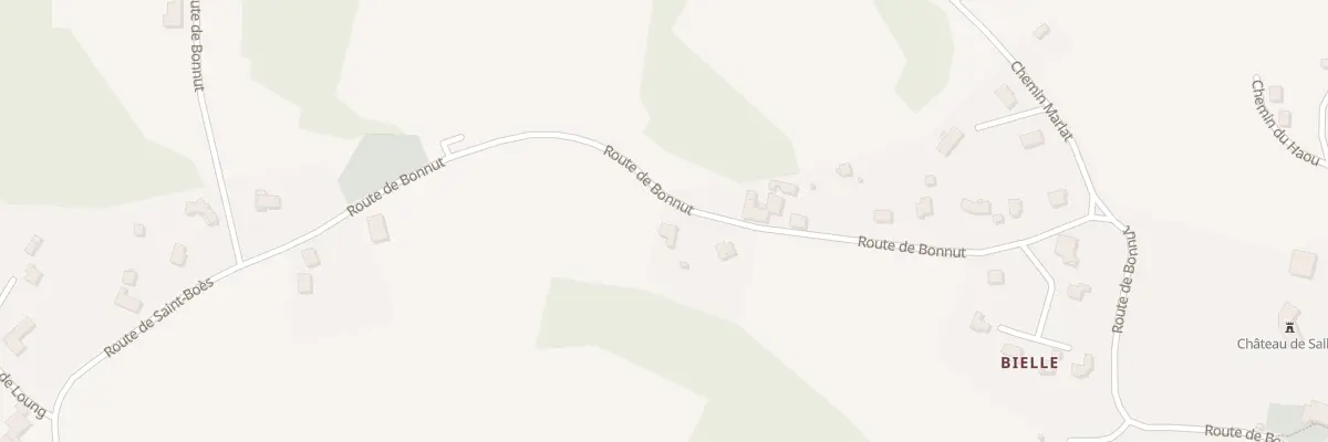 Plan du 678 Rte de Bonnut à Sallespisse