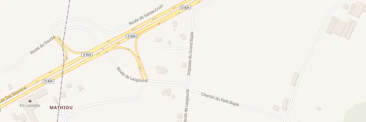 Plan du 35 Imp du Grand Bayle à Meilhan