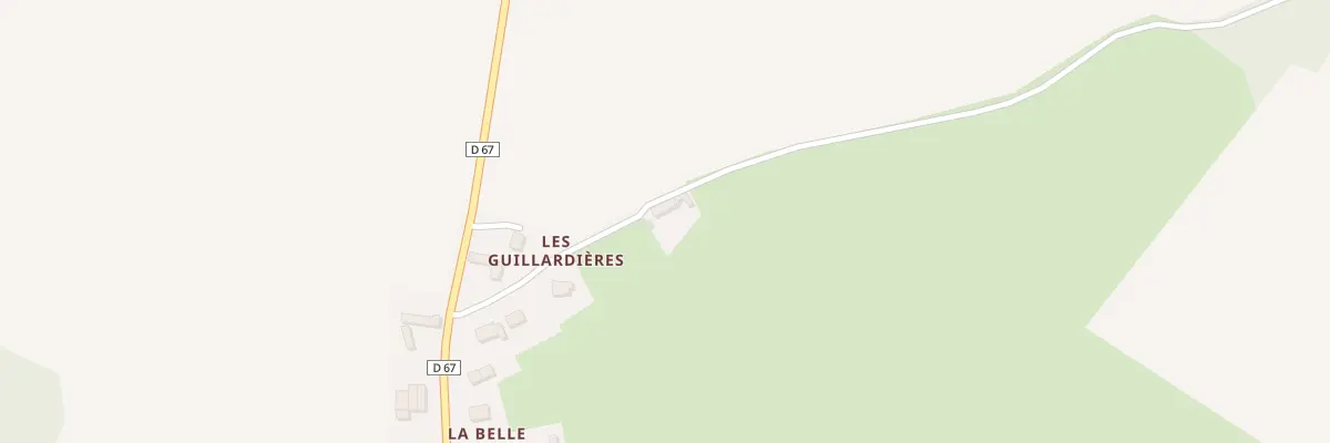 Plan du 154 Che des Guillardieres à Saint-Loup-Hors