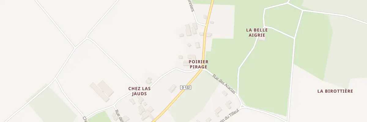 Plan du 2 Che des Ormeaux à Archingeay