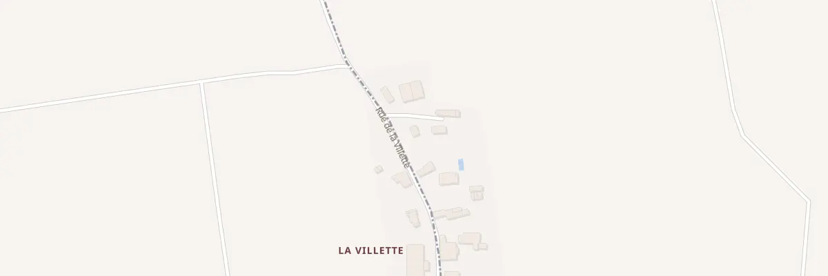 Plan du 19 Rue de la villette à Liez