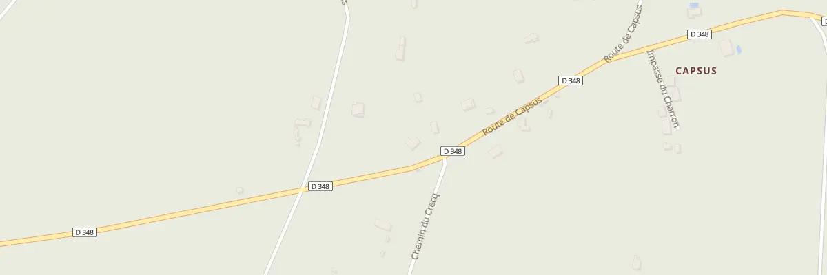Plan du 2628 Rte de Capsus à Moustey