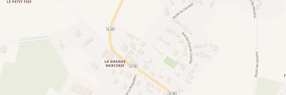 Plan du 3 Rte du Gerzeau à Cravans