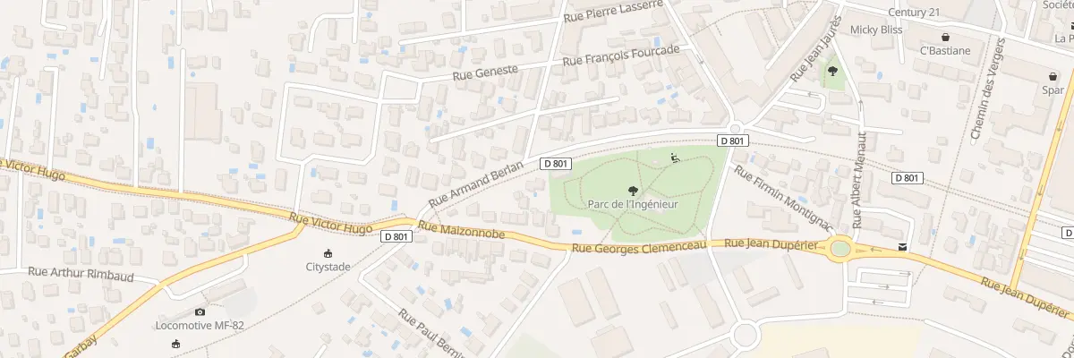 Plan du 11 Rue Maizonnobe à Saint-Médard-en-Jalles