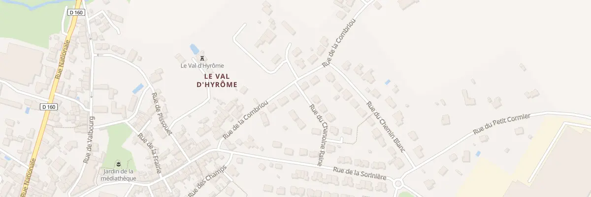 Plan du 14 Rue de la Combriou à Chemillé-en-Anjou