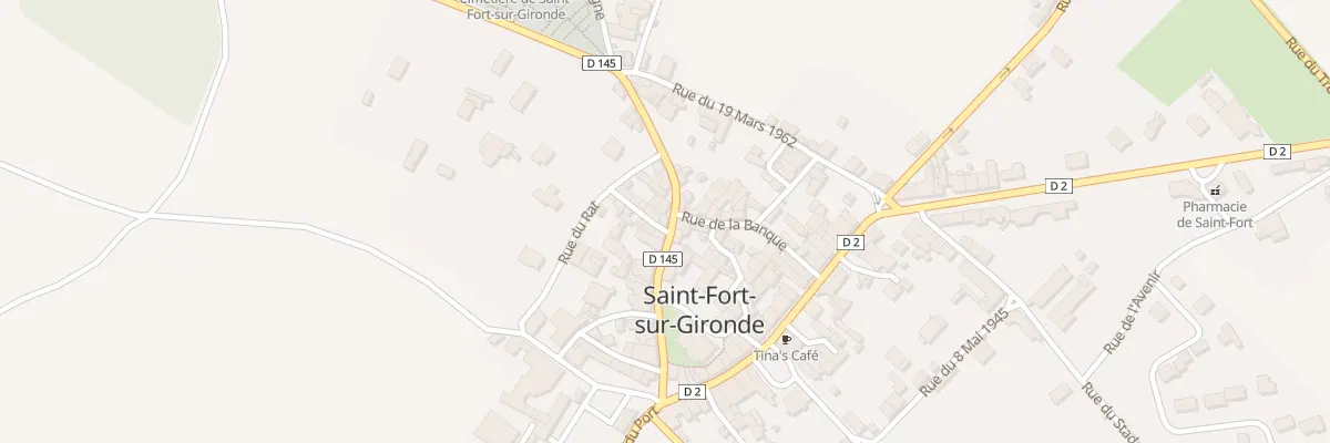 Plan du 21 Rue Maurice Chastang à Saint-Fort-sur-Gironde