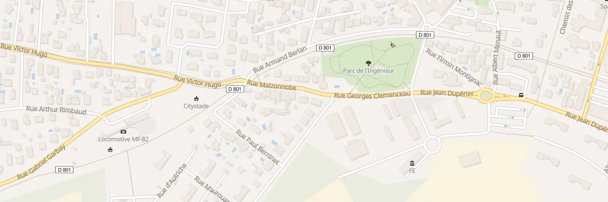 Plan du 2 Rue Maizonnobe à Saint-Médard-en-Jalles