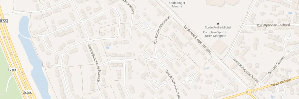 Plan du 21 Rue Robert Schumann au Lion-d’Angers