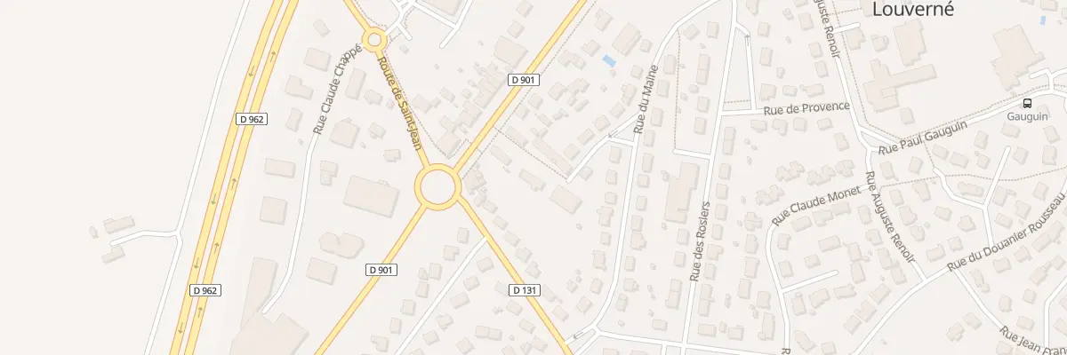 Plan du 22B Rue du Maine à Louverné