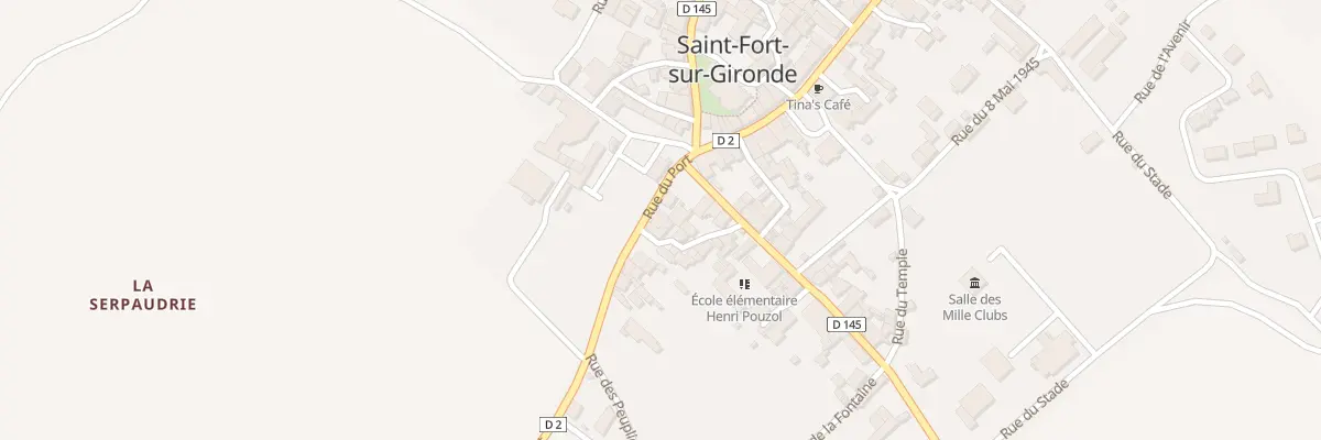 Plan du 5237 Le Bourg à Saint-Fort-sur-Gironde