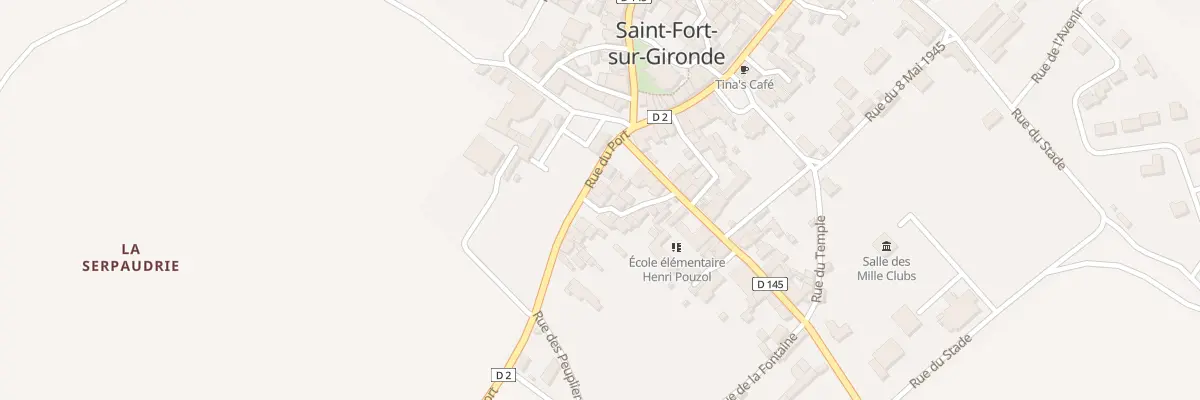 Plan du 6 Rue du Port à Saint-Fort-sur-Gironde
