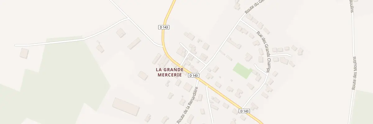 Plan du 50 Rte de la Grande Mercerie à Cravans
