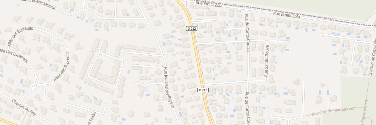 Plan du 70 Rte de Saint Aubin à Saint-Médard-en-Jalles