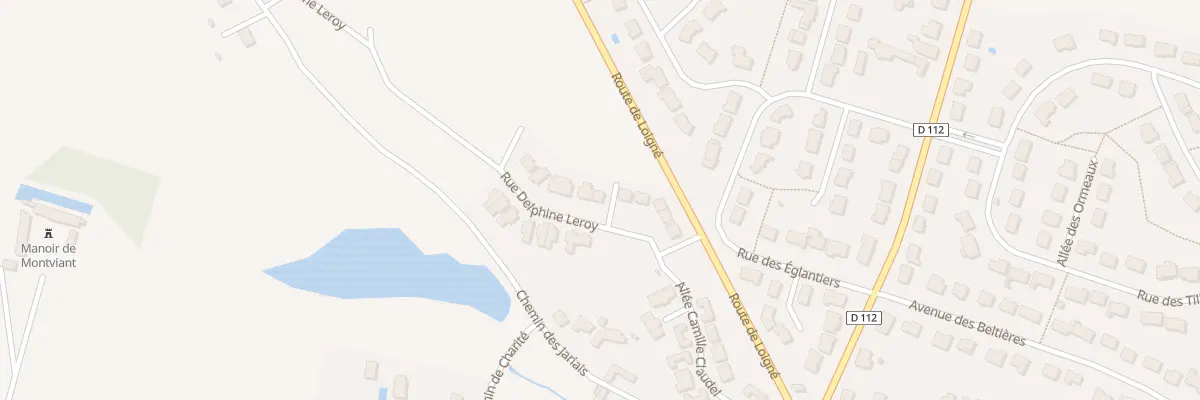 Plan du 4 Rue Delphine Leroy à Château-Gontier-sur-Mayenne