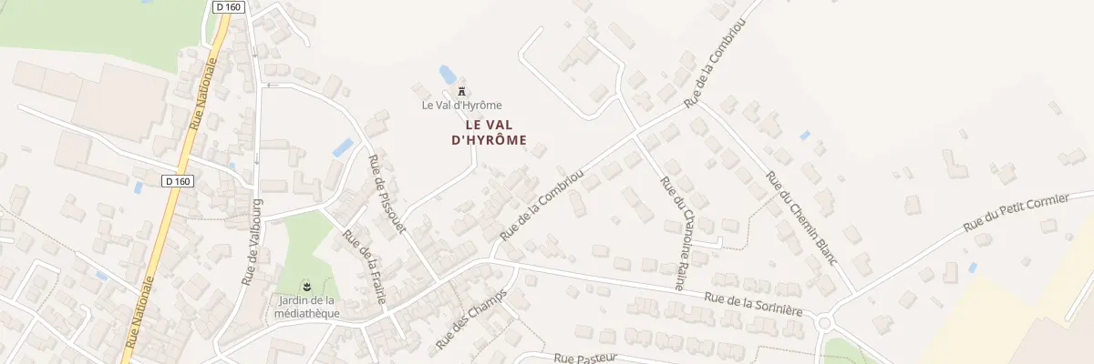 Plan du 23 Rue de la Combriou à Chemillé-en-Anjou