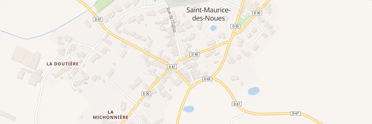 Plan du 2 Pl Centrale à Saint-Maurice-des-Noues