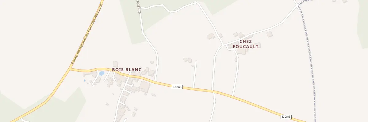 Plan du 5160 Chez Foucaud à Virollet