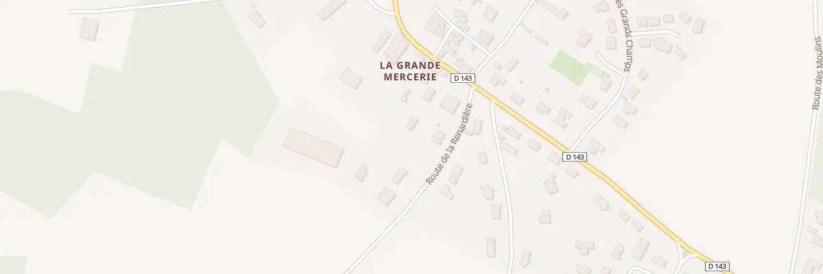 Plan du 13B Rte de la Renardière à Cravans