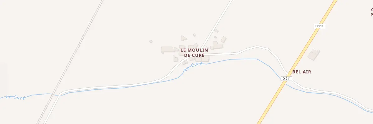 Plan du 5685 Le Moulin de Cure à Saint-Georges-du-Bois