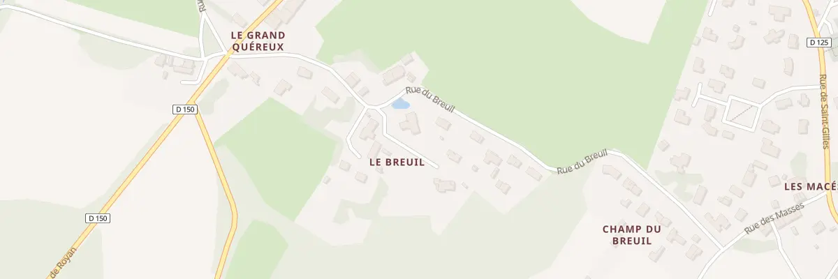 Plan du 33A Rue du Breuil à Pessines