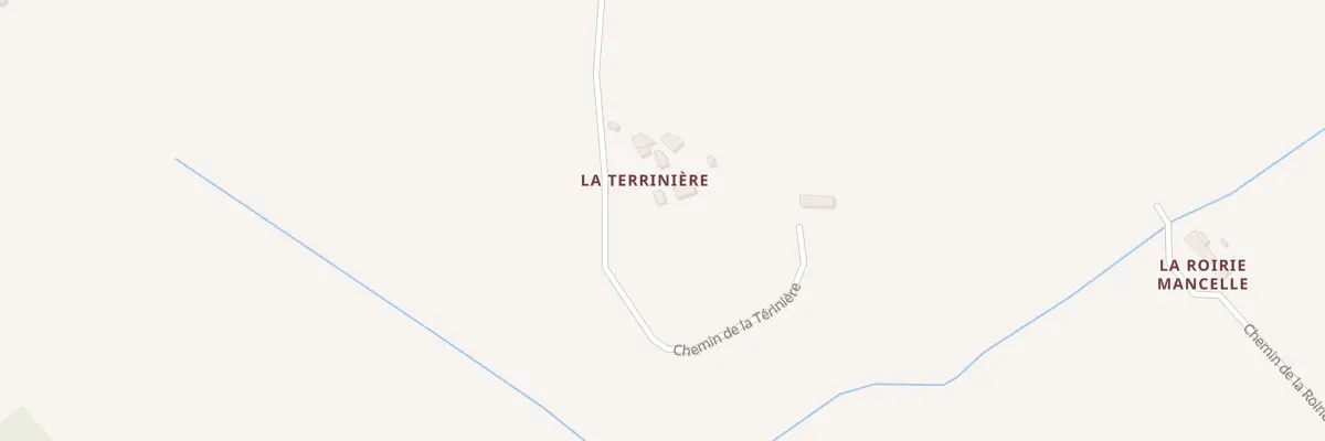 Plan du 9 Che de la Térinière à Saint-Fraimbault