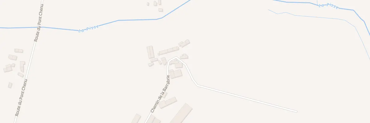 Plan du 277 La Barrabrie à Saint-Fraimbault