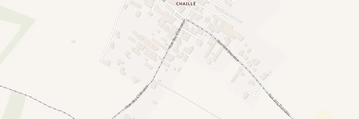 Plan du 105 Rue des Chênaies à Surgères