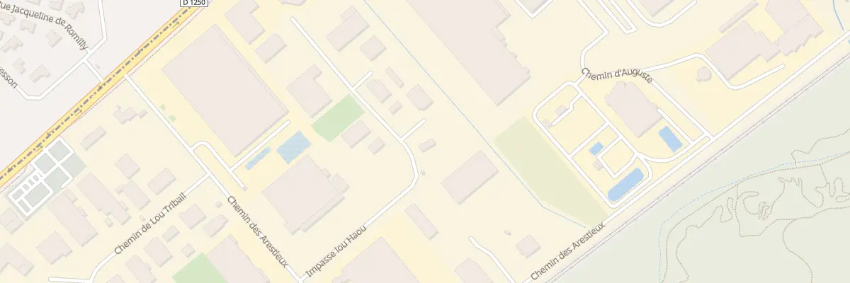 Plan du 1 Imp Lou Haou à Cestas
