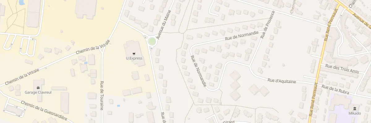 Plan du 26 Rue de Normandie à Château-Gontier-sur-Mayenne