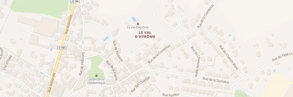 Plan du 15 Rue de la Combriou à Chemillé-en-Anjou