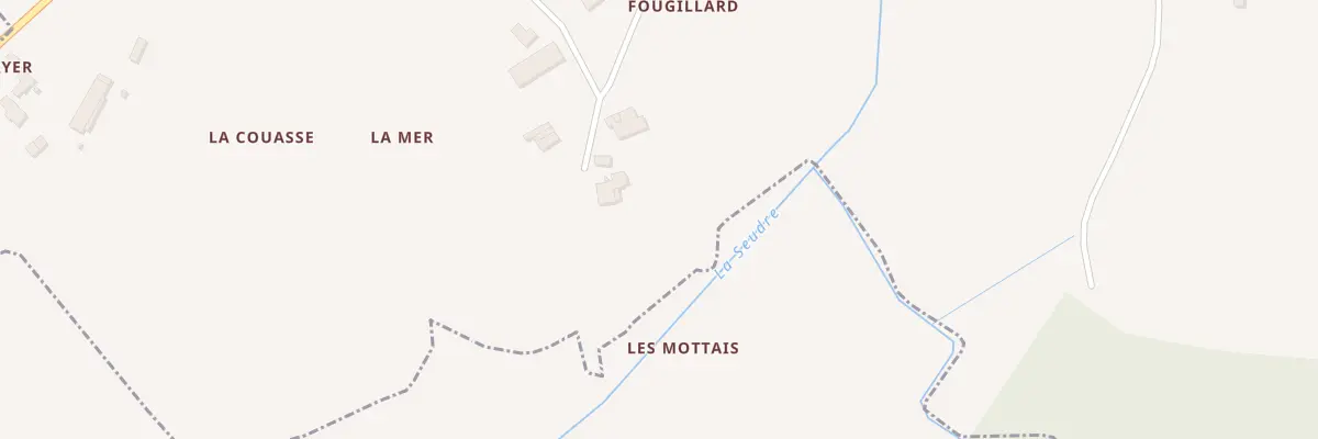 Plan du 3 La Mer à Gémozac