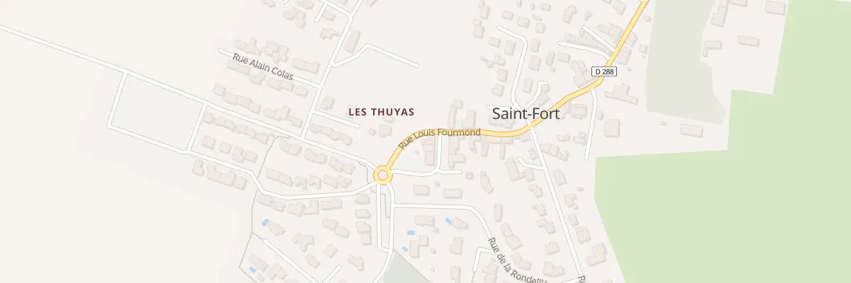 Plan du 22 Rue Louis Fourmond à Château-Gontier-sur-Mayenne